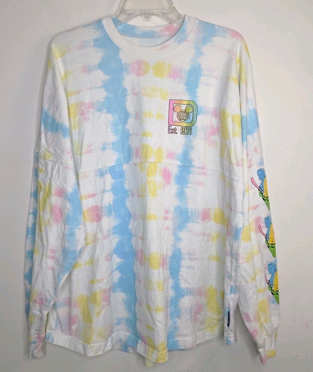 Disney Spirit Jersey L - Walt Disney World 1971 Tie Dye Mickey - Preowned